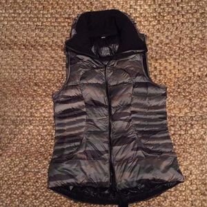 Lululemon Fluffin Awesome Camo vest.
